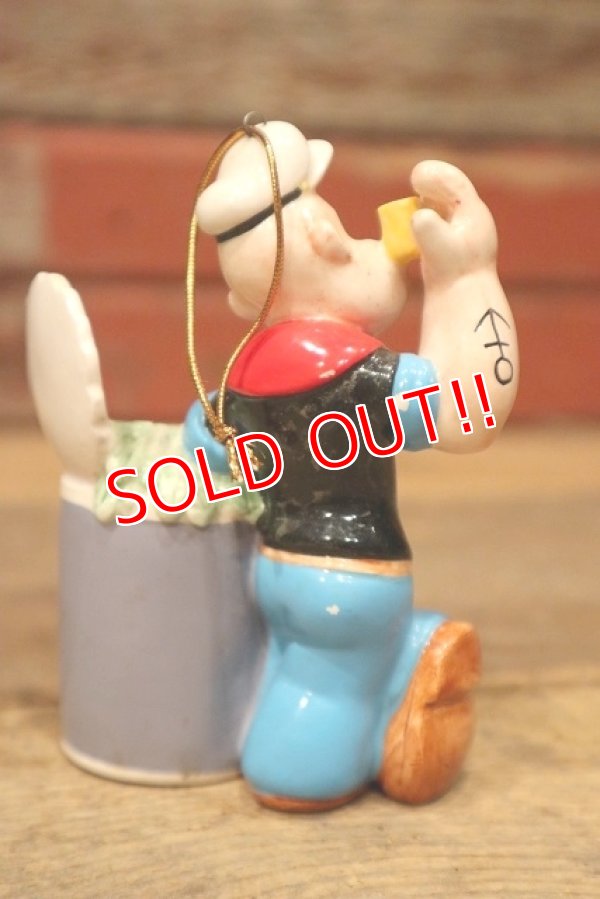 画像4: ct-220901-13 Popeye / 1990's Ceramic Christmas Ornament