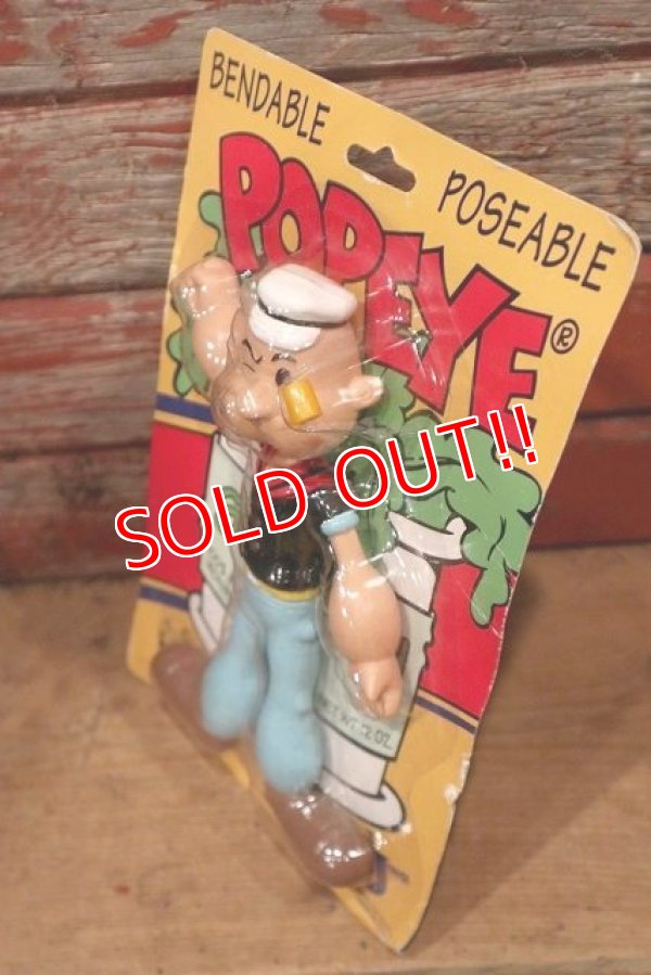 画像4: ct-220901-13 Popeye / NJ CROCE 1993 Poseable Bendable Figure