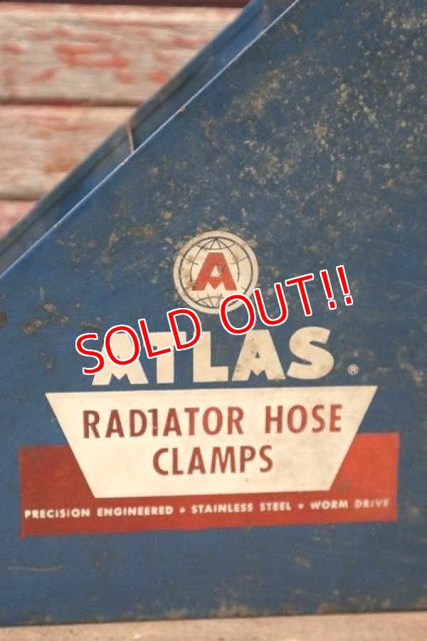 画像6: dp-220901-30 ATLAS RADIATOR HOSE CRAMPS / 1950's Display Rack