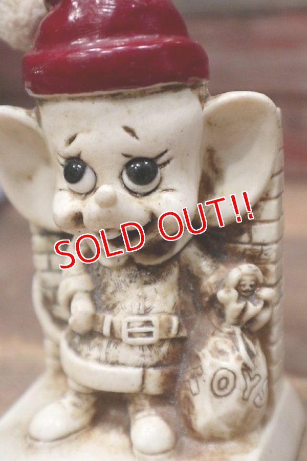 画像2: ct-220901-15 Russ Berrie 1960's Message Doll "MERRY CHRISTMAS"