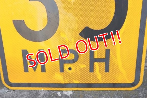 画像3: dp-220901-44 Road Sign / 35 M.P.H