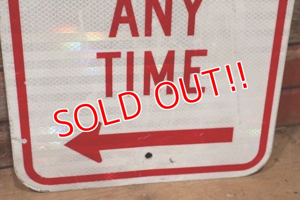 画像4: dp-210801-34 Road Sign / NO STOPPING ANY TIME ←