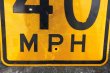 画像3: dp-220901-45 Road Sign / 40 M.P.H