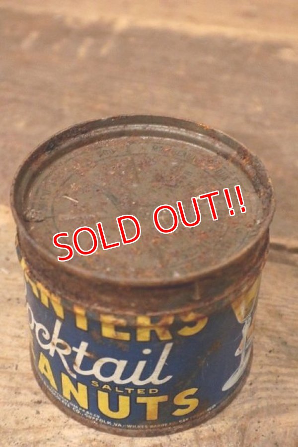画像6: dp-220901-54 PLANTERS / MR.PEANUT 1950's-1960's Cocktail Peanuts Tin Can