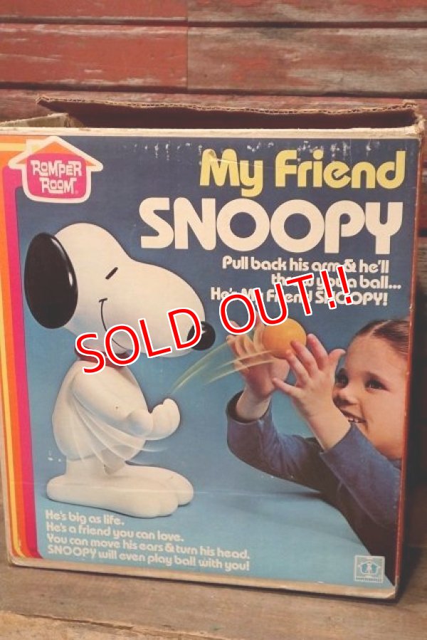 画像12: ct-220719-02 Snoopy / Hasbro 1979 My Friend Snoopy Bowling Toy