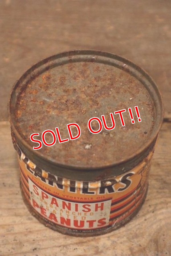 画像7: dp-220901-51 PLANTERS / MR.PEANUT 1930's-1940's SPANISH PEANUT Can
