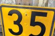 画像2: dp-220901-44 Road Sign / 35 M.P.H