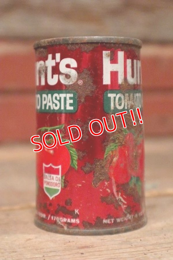 画像3: dp-220901-61 Hunt's TOMATO PASTE / Vintage Tin Can