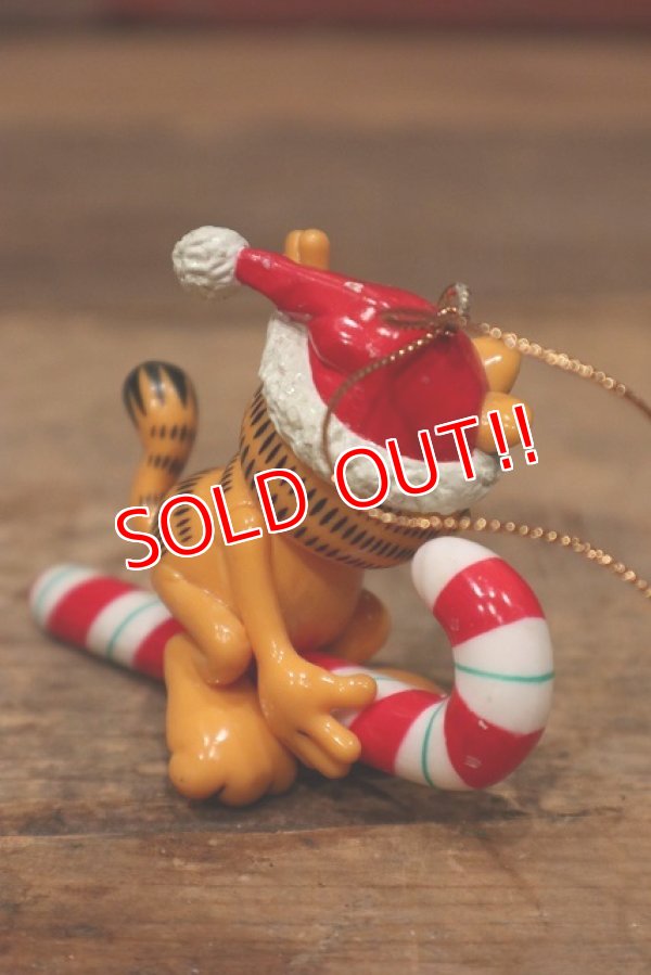 画像5: t-220901-14 Garfield / 1996 Christmas Ornament "Candy Cane"