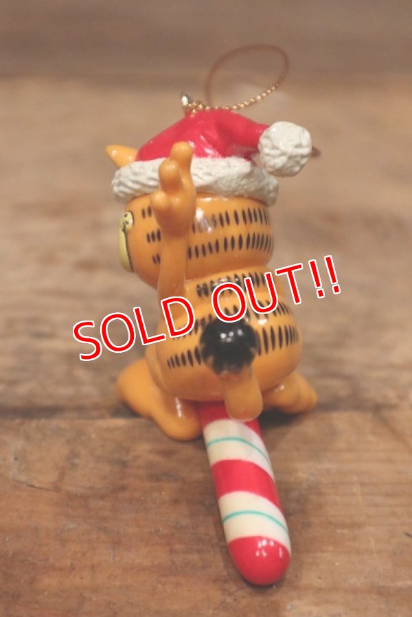 画像4: t-220901-14 Garfield / 1996 Christmas Ornament "Candy Cane"