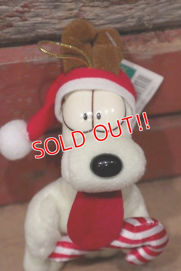 画像2: ct-220901-14 Garfield / KURT S. ADLER 1990's Odie Ornament Plush Doll