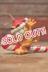画像: t-220901-14 Garfield / 1996 Christmas Ornament "Candy Cane"