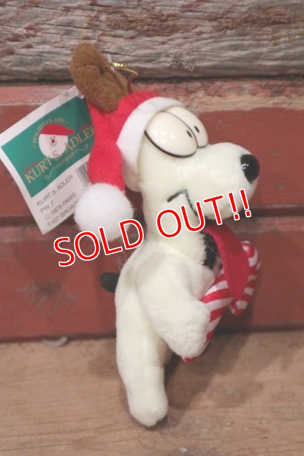 画像3: ct-220901-14 Garfield / KURT S. ADLER 1990's Odie Ornament Plush Doll