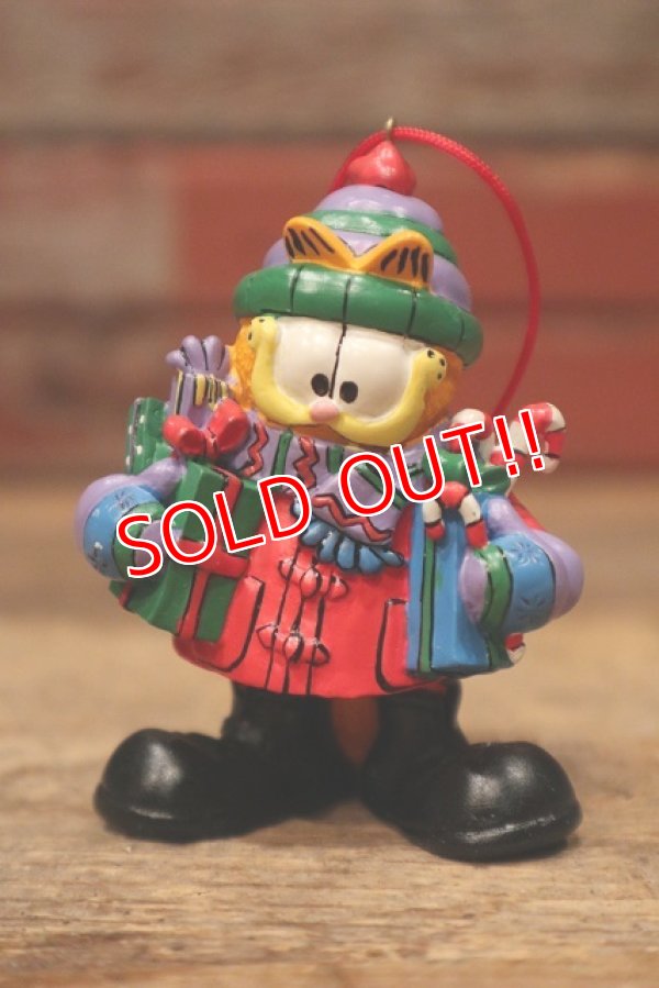 画像1: ct-220901-14 Garfield / 1990's Christmas Ornament