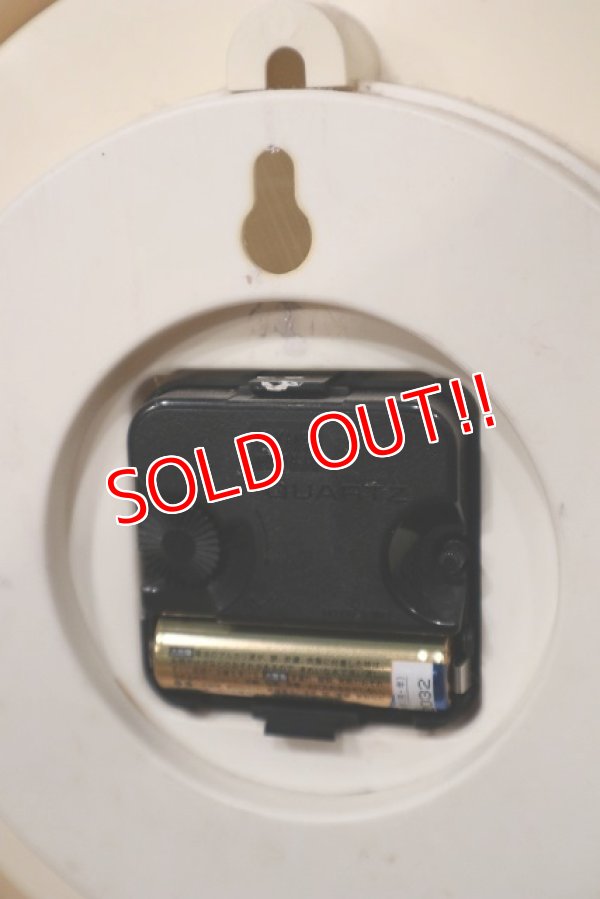 画像9: ct-220901-14 Garfield / Sunbeam 1980's Wall Clock