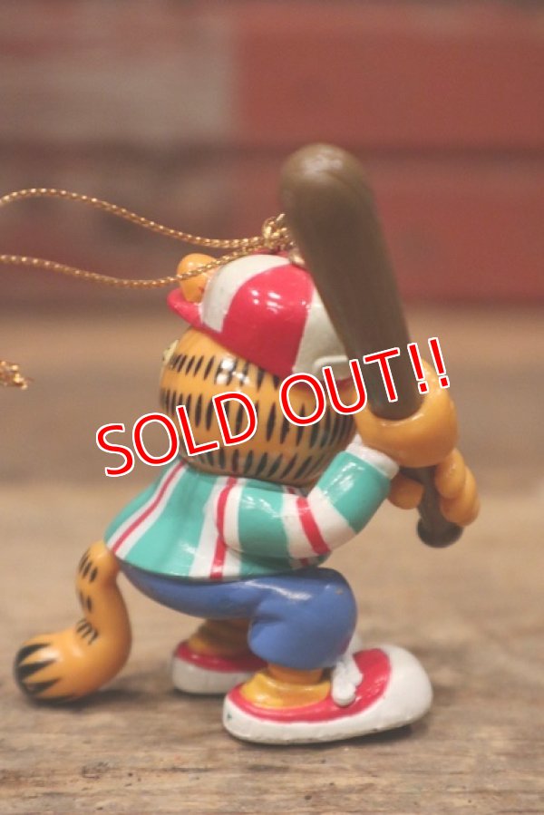 画像5: ct-220901-14 Garfield / 1996 Christmas Ornament "Baseball Player"