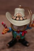 画像2: ct-220901-14 Garfield / 1996 Christmas Ornament "Cowboy"