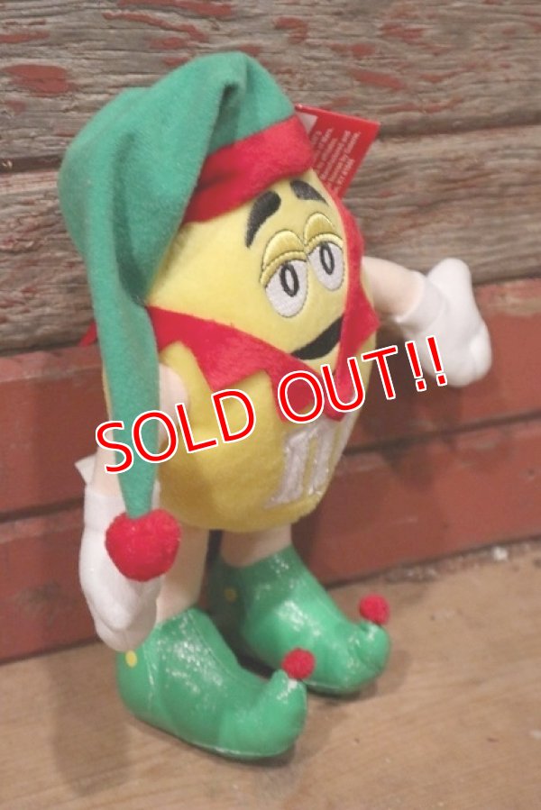 画像3: ct-220601-01 MARS / M&M's 2004 Plush Doll "Christmas Elf Yellow"