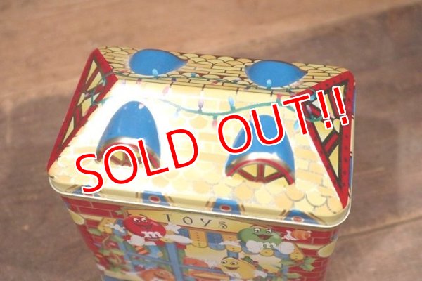 画像5: ct-220601-01 MARS / M&M's 1996 Christmas Village Series Number 03 Canister Can