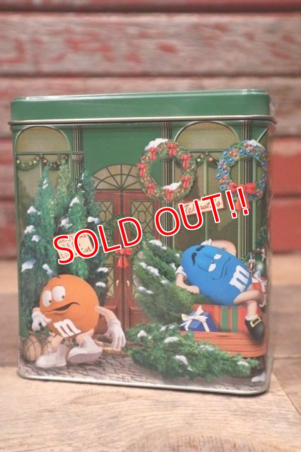 画像2: ct-220601-01 MARS / M&M's 2000 Christmas Village Series Number 11 Canister Can