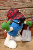 画像3: ct-220601-01 MARS / M&M's 2002 Plush Doll "Shoveling snow Blue"