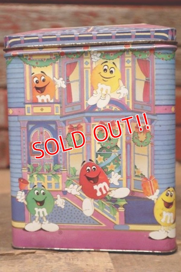 画像4: ct-220601-01 MARS / M&M's 1995 "Christmas Eve at the Bed and Breakfast" Canister Can