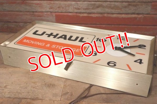 画像9: dp-220401-08 U-HAUL / 1960's Advertising Clock