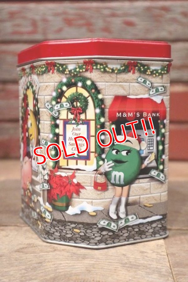 画像3: ct-220601-01 MARS / M&M's 2003 Christmas Village Series Number 17 Canister Can