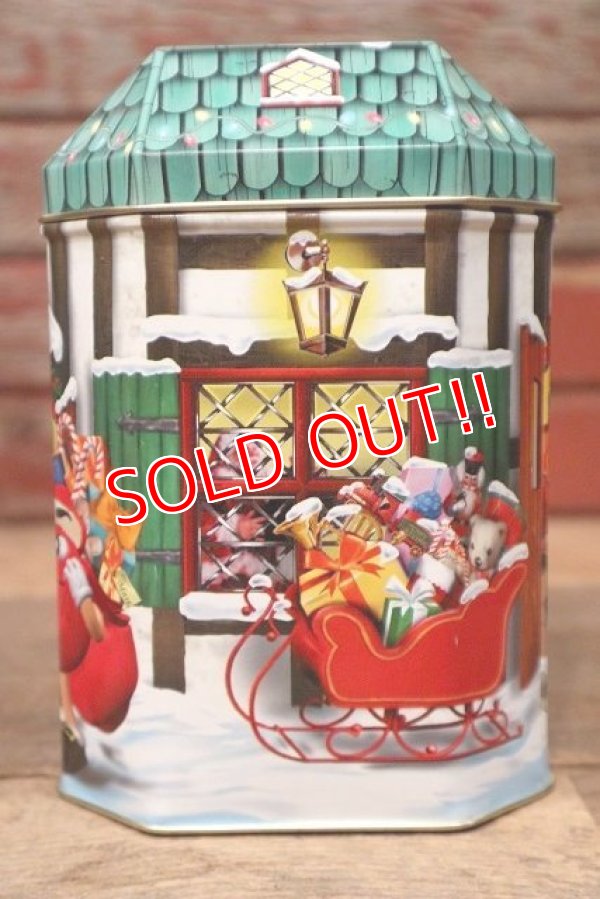 画像3: ct-220601-01 MARS / M&M's 1999 Christmas Village Series Number 10 Canister Can