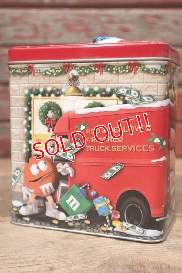 画像4: ct-220601-01 MARS / M&M's 2003 Christmas Village Series Number 17 Canister Can
