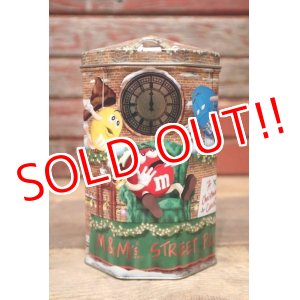 画像: ct-220601-01 MARS / M&M's 2000 Christmas Village Series Number 10 Canister Can