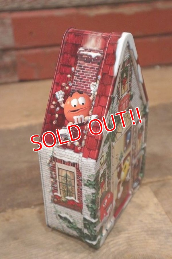 画像4: ct-220601-01 MARS / M&M's 2002 Christmas Village Series Number 15 Canister Can