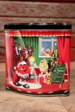 画像1: ct-220601-01 MARS / M&M's 1998 Christmas Village Series Number 07 Canister Can