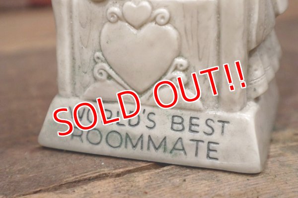 画像4: ct-220901-15 R & W BERRIES 1971 Message Doll "WORLD'S BEST ROOMMATE"