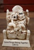 画像1: ct-220901-15 RUSS BERRIE 1978 Message Doll "Some Things Belong Together... Like Us"