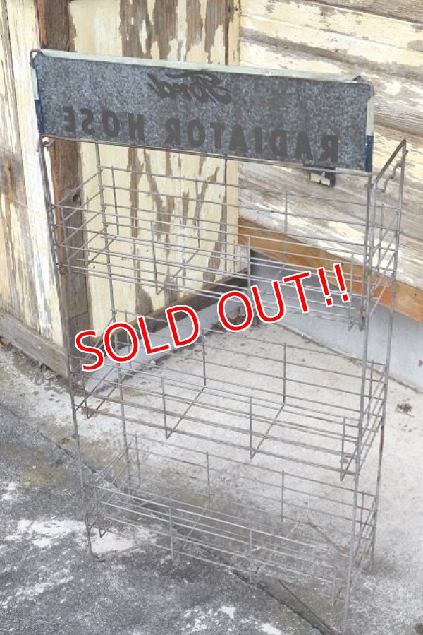 画像13: dp-220801-23 Ford / 1930's RADIATOR HOSE Display Wire Rack