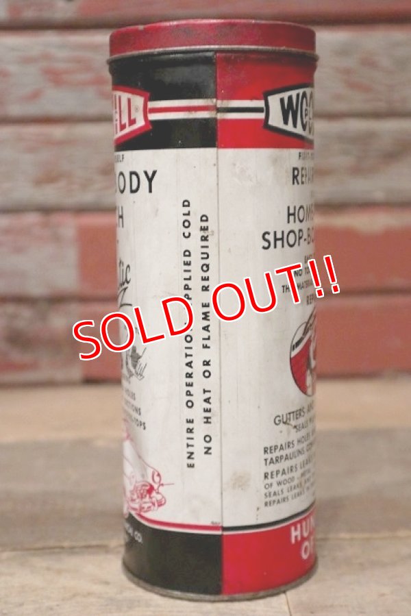 画像6: dp-220901-96 WOODHILL PLASTIC / AUTO BODY PATCH KIT Tin Can