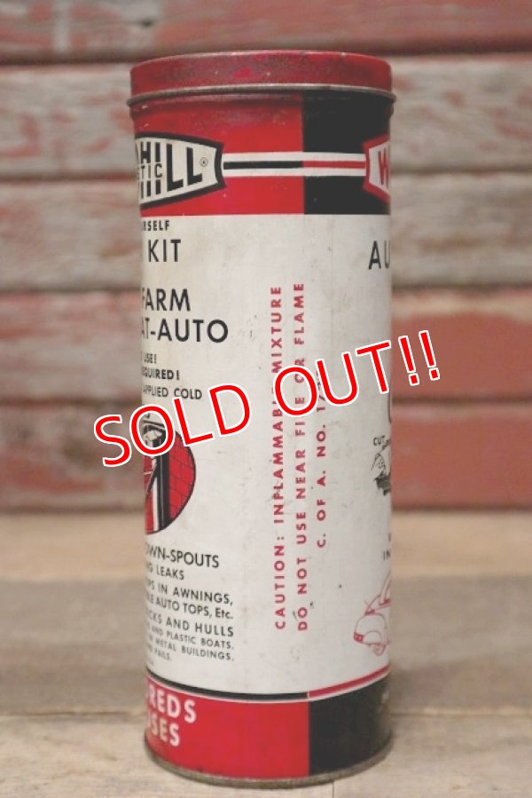 画像5: dp-220901-96 WOODHILL PLASTIC / AUTO BODY PATCH KIT Tin Can