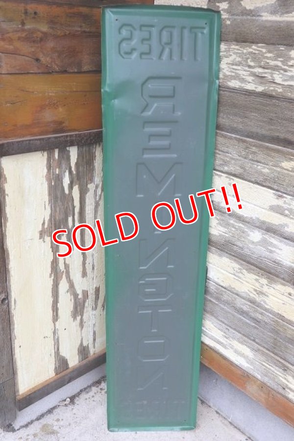 画像8: dp-220801-21 REMINGTON TIRES / 1960's Metal Sign