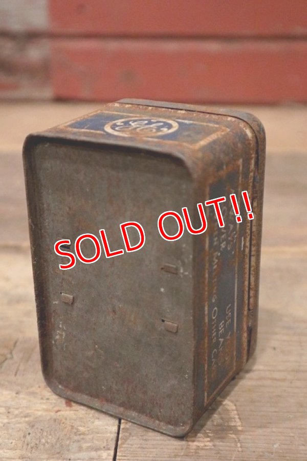 画像9: dp-220901-104 GENERAL ELECTRIC / 1940's MAZDA AUTO LAMPS Tin Can