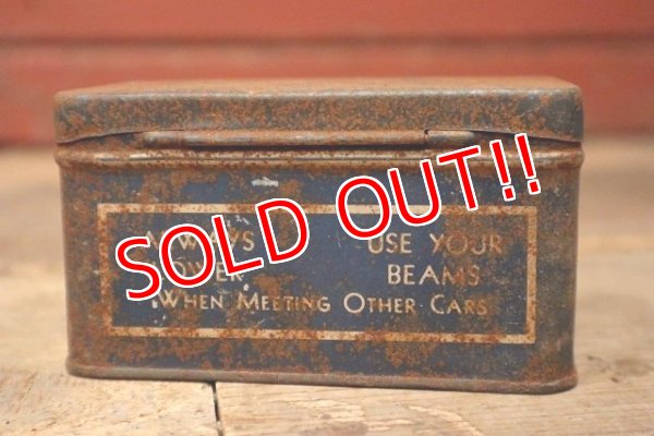 画像3: dp-220901-104 GENERAL ELECTRIC / 1940's MAZDA AUTO LAMPS Tin Can