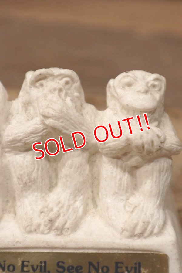 画像3: ct-220901-15 AMERICAN GREETINGS 1970's Message Doll "Hear No Evil, See No Evil Monkey Around！"