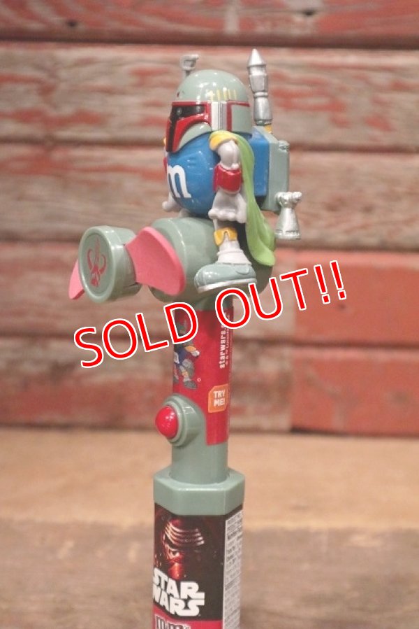 画像4: ct-220601-01 M&M's × STAR WARS / 2015 M&M's Dispenser & Candy Fan "Boba Fett"
