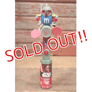 画像: ct-220601-01 M&M's × STAR WARS / 2015 M&M's Dispenser & Candy Fan "Boba Fett"