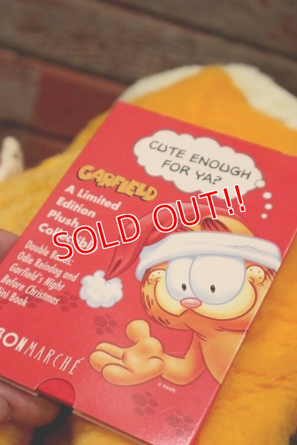 画像9: ct-220901-14 Garfield & Odie / 2003 Plush Doll & Christmas Book