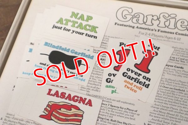 画像13: ct-220901-14 Garfield / Parker Brothers 1981 Board Game