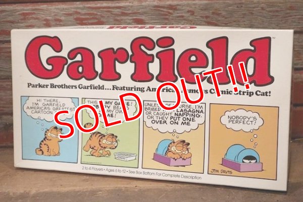 画像1: ct-220901-14 Garfield / Parker Brothers 1981 Board Game