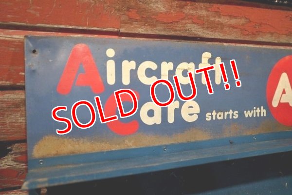 画像2: dp-221001-42 AC / Air Craft Care starts with AC 1960's〜 Metal Display