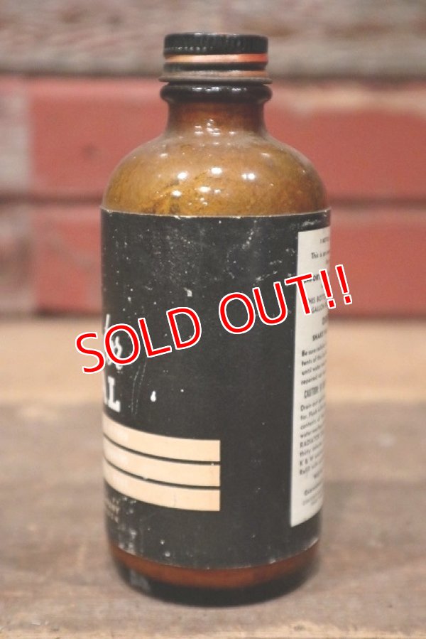 画像4: dp-220901-100 K&W Radiator SEAL / 5 OZ. Vintage Glass Bottle