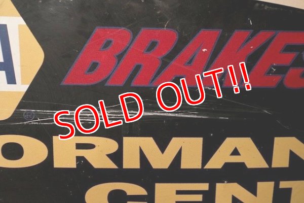 画像7: dp-221001-41 NAPA / BRAKES PERFORMANCE CENTER Metal Sign